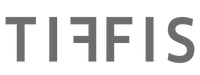 Das Logo von Tiffis. Die einzelnen Buchstaben T, I, F, F, I, S sind Großbuchstaben.